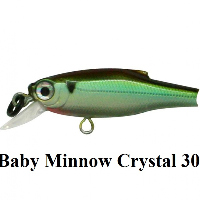 Обзор Tsuribito Baby Minnow Crystal 30S. Все гениальное просто