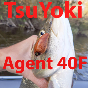 Обзор воблера TsuYoki Agent 40F