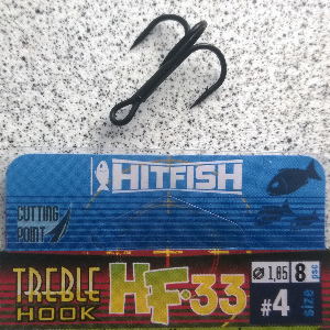 Обзор Hitfish HF-33 Cutting point: матовый, черный, острый.