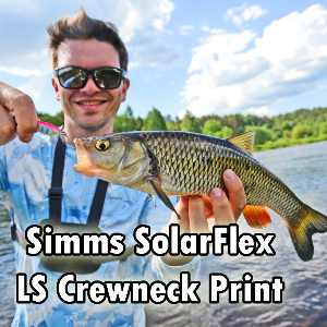 Лучшее решение для лета! Обзор Simms SolarFlex LS Crewneck Print.