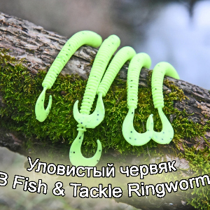 Уловистый червяк B Fish & Tackle Ringworm. Обзор