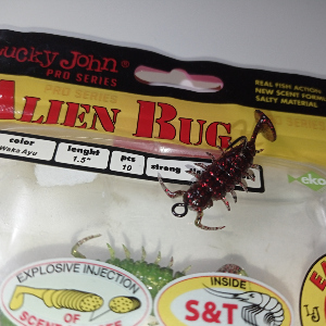 Обзор силиконовой приманки Alien Bug от Lucky John