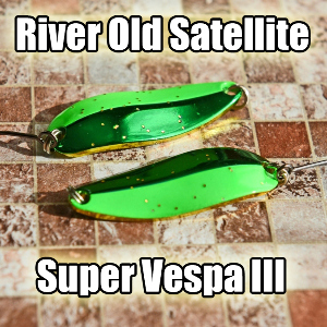 Дальнобойный супер удар по голавлю. Обзор блесны River Old Satellite Super Vespa