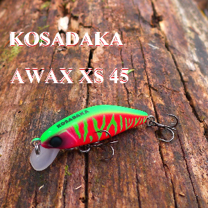 Обзор воблера Awax XS 45F. Конек-Горбунок от Kosadaka