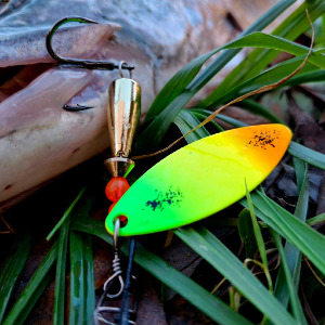 Блюфокс на новый лад. Обзор блесны Abu Garcia Droppen Vide