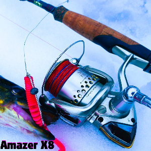 Обзор шнура Sunline Amazer X8. Мой новый шнур для зимних рек