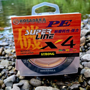 Где тонко, там не рвется. Обзор плетёной лески Kosadaka Super Pe X4