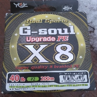 Шнур YGK G-soul Upgrade PE X8 - лучший из лучших