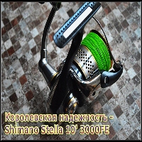 Королевская надежность - Shimano Stella 10' 3000FE