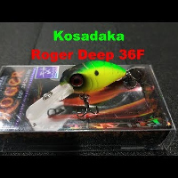 Видеообзор уловистого кренка Kosadaka Roger Deep 36F по заказу Fmagazin