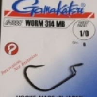 Видеообзор офсетных крючков Gamakatsu Worm 314 по заказу Fmagazin