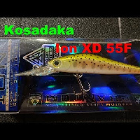 Видеообзор классного окуневого воблерка Kosadaka Ion XD 55F по заказу Fmagazin