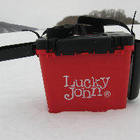 Обзор рыболовного зимнего ящика Lucky John