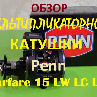 Видеообзор лучшей катушки для троллинга Penn Warfare 15 LW LC LH, по заказу fMag