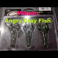 Видеообзор силиконового рака Mikado Angry Cray Fish по заказу Fmagazin