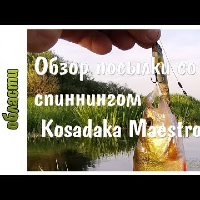 Обзор посылки со спиннингом Kosadaka Maestro от Фмагазин