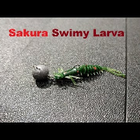 Видеообзор съедобной приманки Sakura Swimy Larva по заказу Fmagazin