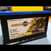 Видеообзор тягового аккумулятора Minn Kota MK-SCS80 (MK-DC80) по заказу Fmagazin