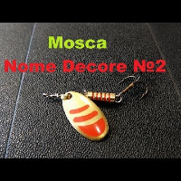 Видеообзор блесны-вертушки Mosca Nome Decore №2 по заказу Fmagazin