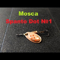 Видеообзор вращающейся блесны Mosca Spanto Dot №1 по заказу Fmagazin