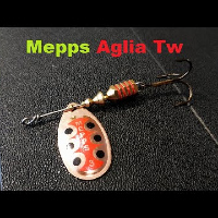 Видеообзор отличной вертушки Mepps Aglia Tw по заказу Fmagazin