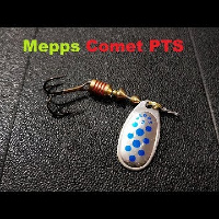 Видеообзор уловистой вертушки Mepps Comet PTS по заказу Fmagazin