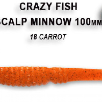 Видеообзор силиконовой приманки Crazy Fish Scalp Minnow по заказу Fmagazin.