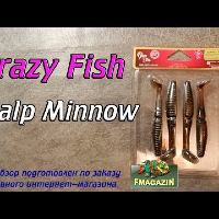 Видеообзор Crazy Fish Scalp Minnow по заказу Fmagazin