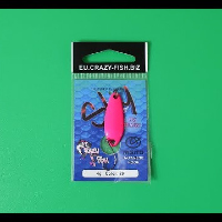 Видеообзор колеблющейся блесны Crazy Fish Sly по заказу Fmagazin
