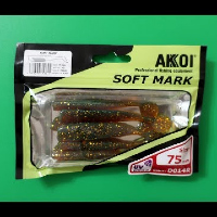 Видеообзор виброхвоста Akkoi Soft Mark по заказу Fmagazin