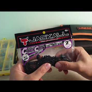 Видеообзор силиконовых приманок Jackall Cover Craw 2 по заказу с Fmagazin