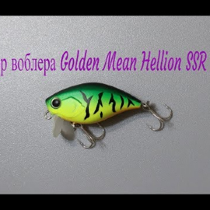 Видеообзор воблера Golden Mean Hellion SSR 40F по заказу Fmagazin