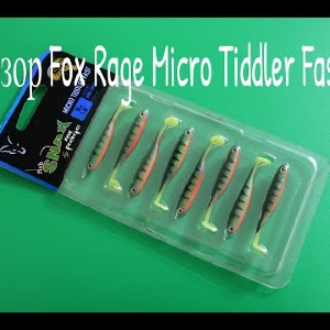 Видеообзор силиконовой приманки Fox Rage Micro Tiddler Fast по заказу Fmagazin