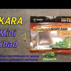 Видеообзор Akara Mini Shad по заказу Fmagazin
