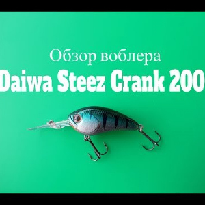 Видеообзор воблера Daiwa Steez Crank 200 по заказу Fmagazin