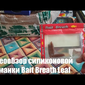 Видеообзор силиконовой приманки Bait Breath Leaf по заказу с Fmagazin