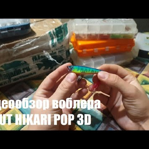 Видеообзор воблера SPRUT HIKARI POP 3D по заказу с Fmagazin