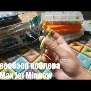 Видеообзор воблера LureMax Jet Minnow по заказу с Fmagazin