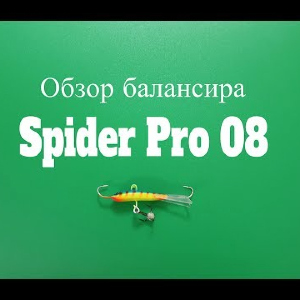 Видеообзор балансира Spider Pro 08 по заказу Fmagazin