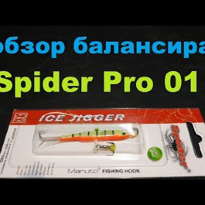Видеообзор отличного балансира Spider Pro 01 по заказу Fmagazin