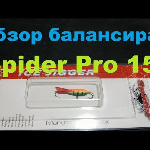 Видеообзор балансира Spider Pro 15 по заказу Fmagazin