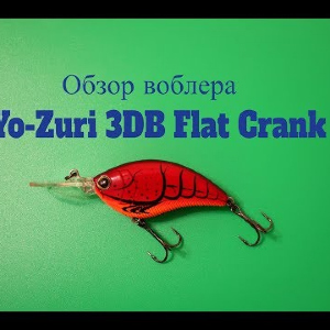 Видеообзор воблера Yo-Zuri 3DB Flat Crank по заказу Fmagazin