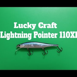 Видеообзор воблера Lucky Craft Lightning Pointer 110XR по заказу Fmagazin