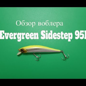 Видеообзор воблера Evergreen Sidestep 95F по заказу Fmagazin
