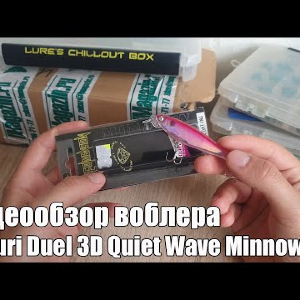 Видеообзор воблера Yo-Zuri Duel 3D Quiet Wave Minnow 70F по заказу с Fmagazin