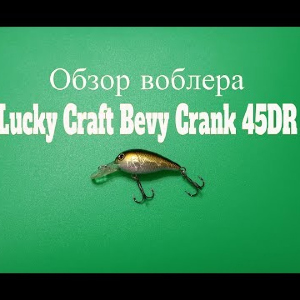 Видеообзор кренка Lucky Craft Bevy Crank 45DR по заказу Fmagazin