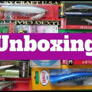Unboxing посылки с приманками и леской Asso из магазина Fmagazin