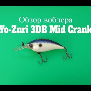 Видеообзор воблера Yo-Zuri 3DB Mid Crank 70F по заказу Fmagazin