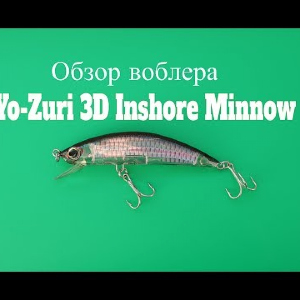 Видеообзор воблера Yo-Zuri 3D Inshore Minnow по заказу Fmagazin