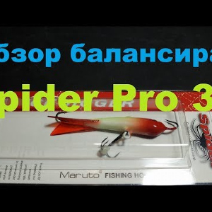 Видеообзор балансира Spider Pro 35 по заказу Fmagazin